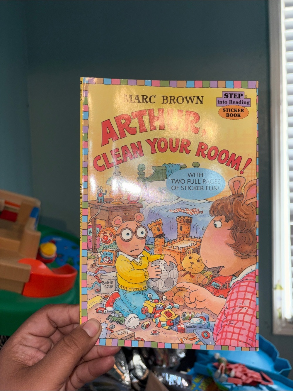 Arthur: Clean Your Room! Children's Book - Yellow Cover